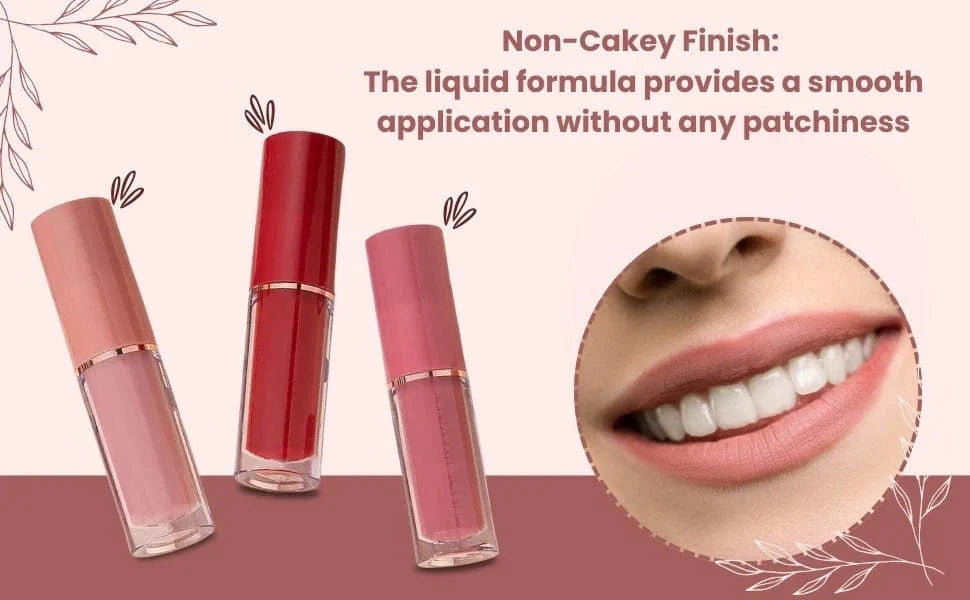 Velvet Matte Liquid Lipstick Set 12Pcs