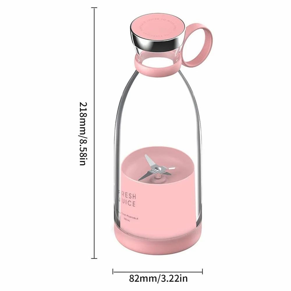 Portable Mini Juice Blender USB Rechargeable Mixer Juicer