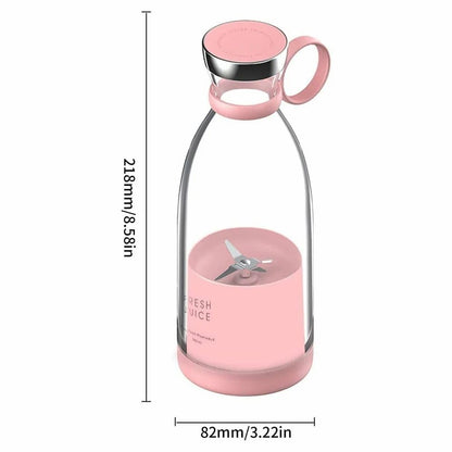 Portable Mini Juice Blender USB Rechargeable Mixer Juicer