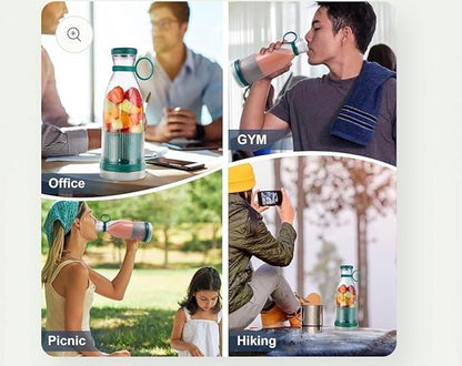 Portable Mini Juice Blender USB Rechargeable Mixer Juicer