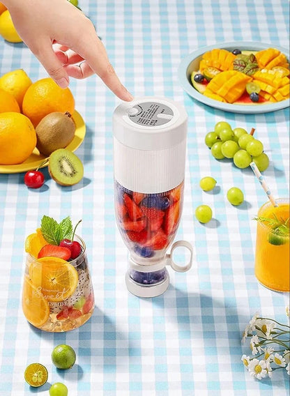 Portable Mini Juice Blender USB Rechargeable Mixer Juicer