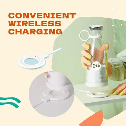 Portable Mini Juice Blender USB Rechargeable Mixer Juicer