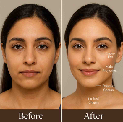 24K Gold Energy Beauty Bar Electric Facial Massage Roller