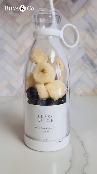 Portable Mini Juice Blender USB Rechargeable Mixer Juicer